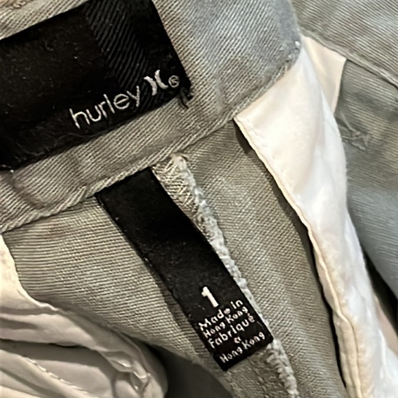 Hurley Denim Shorts Sz 1 - Picture 6 of 8